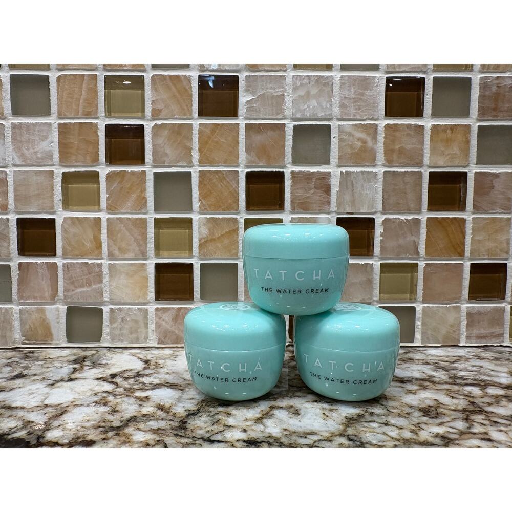 Tatcha The Water Cream 10ml Pore-Refining Moisturizer (Set of 3) - Picture 2 of 2